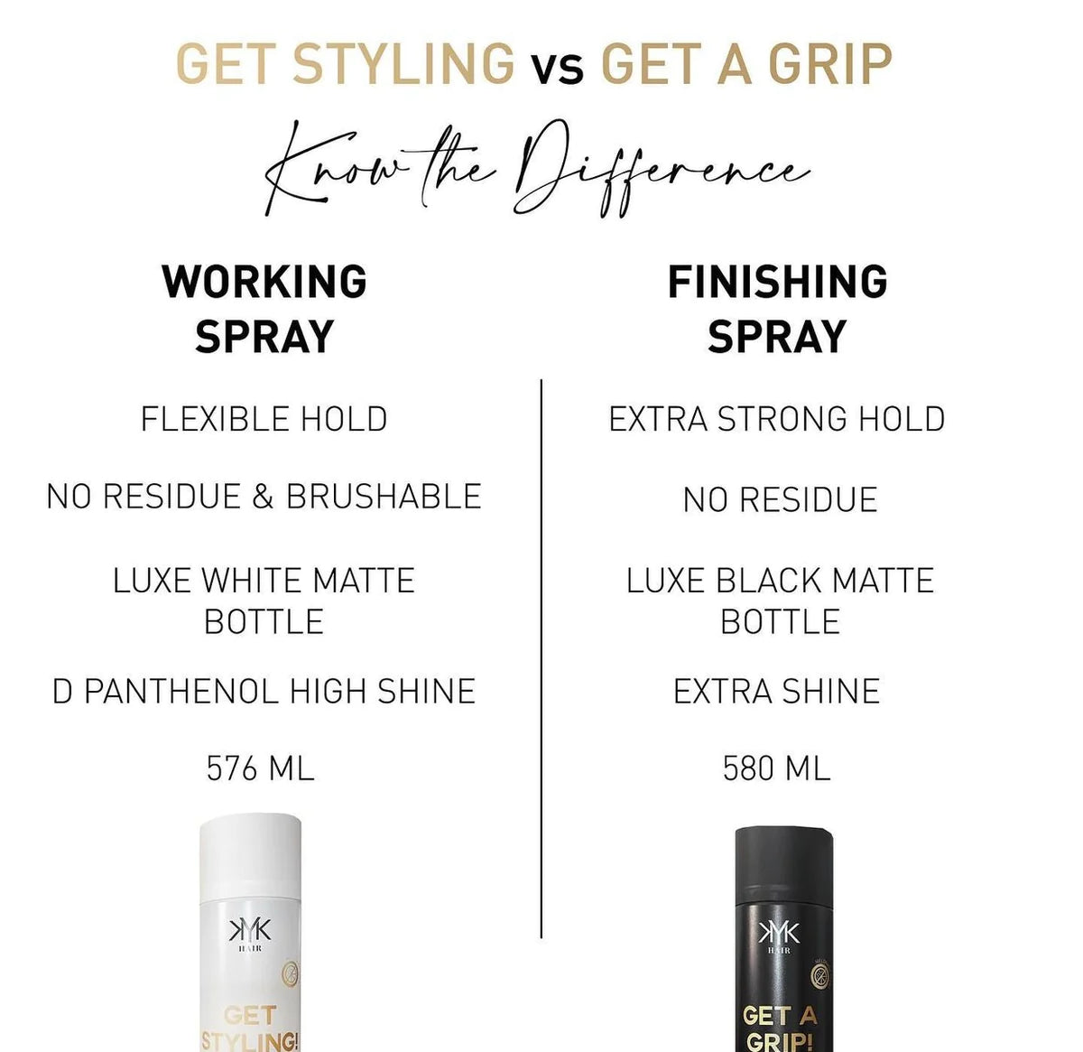 GET STYLING! Working Hairspray
